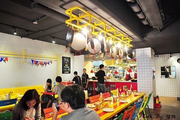 台北東區美食好飯食堂光復店西班牙料理烘蛋海鮮短麵環遊世界米布丁
