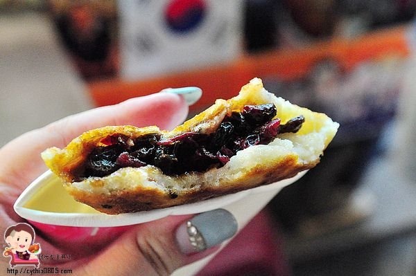 羅東夜市美食韓國釜山黑糖餅