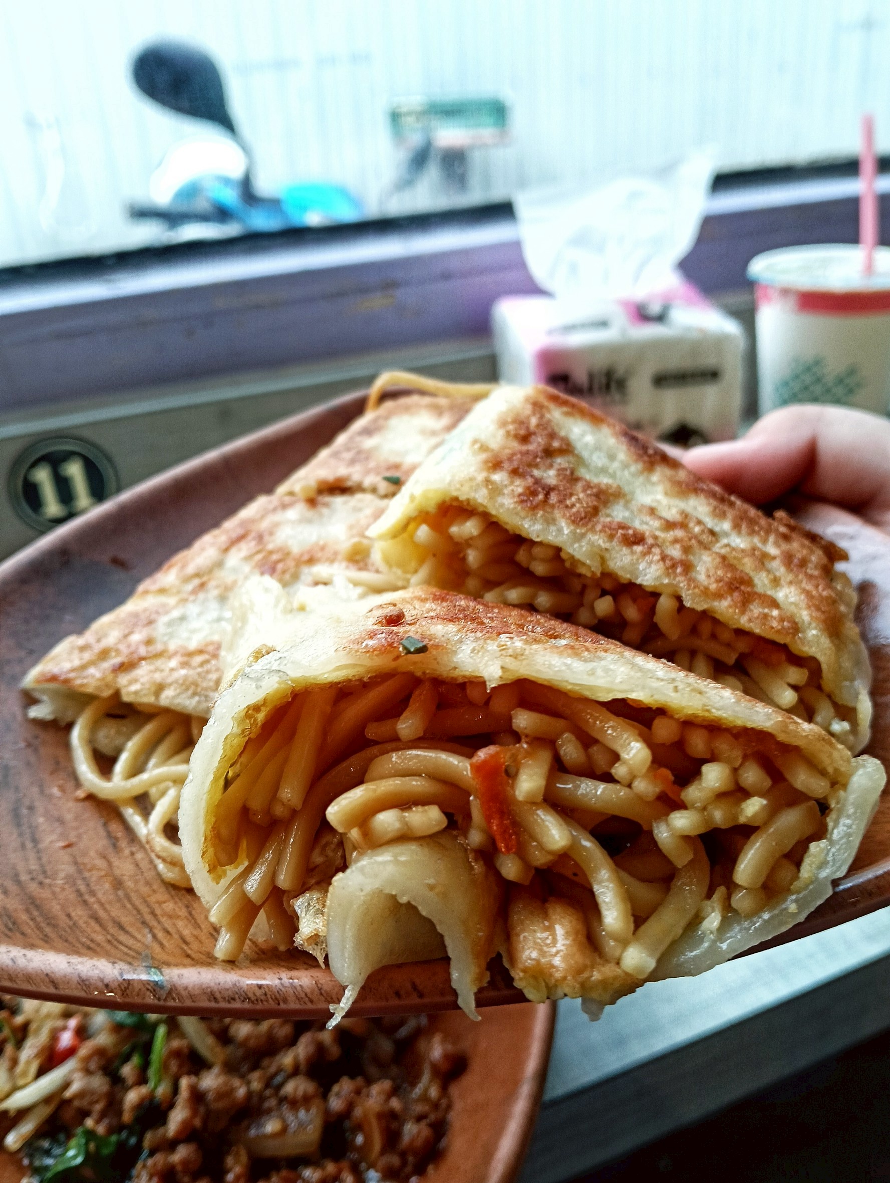 打拋飯,楊梅早午餐,楊梅美食,炒麵蛋餅,貨櫃屋早餐,限量,預約