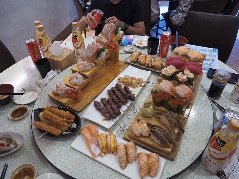 三峽吃到飽,三峽美食,三峽老街,三峽菜市場,干貝吃到飽,日式料理吃到飽,村 日式料理,清水祖師廟,生魚片