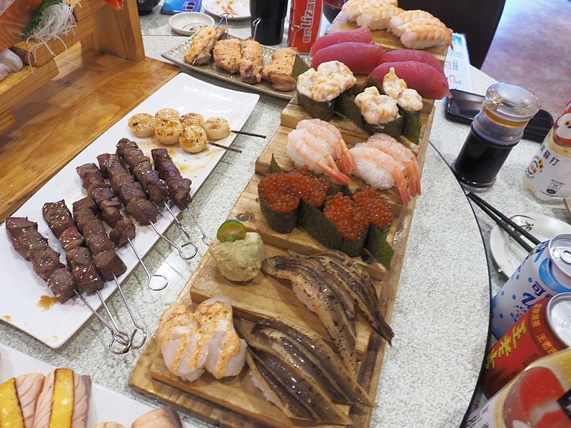 三峽吃到飽,三峽美食,三峽老街,三峽菜市場,干貝吃到飽,日式料理吃到飽,村 日式料理,清水祖師廟,生魚片