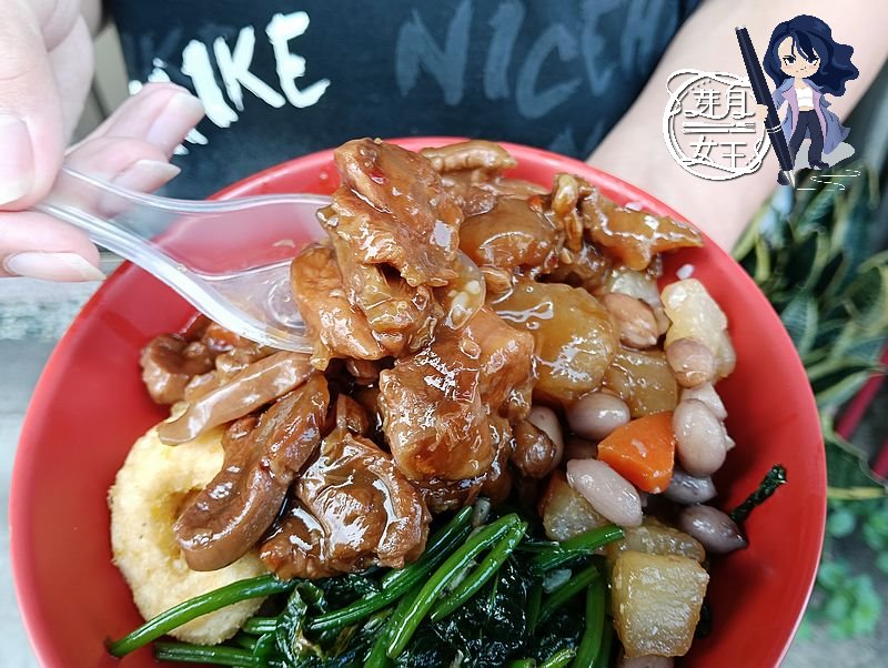 中壢美食,過嶺,中壢好市多,電研路,李小吃,紅燒牛腩飯100元,無扛捧,隱藏版