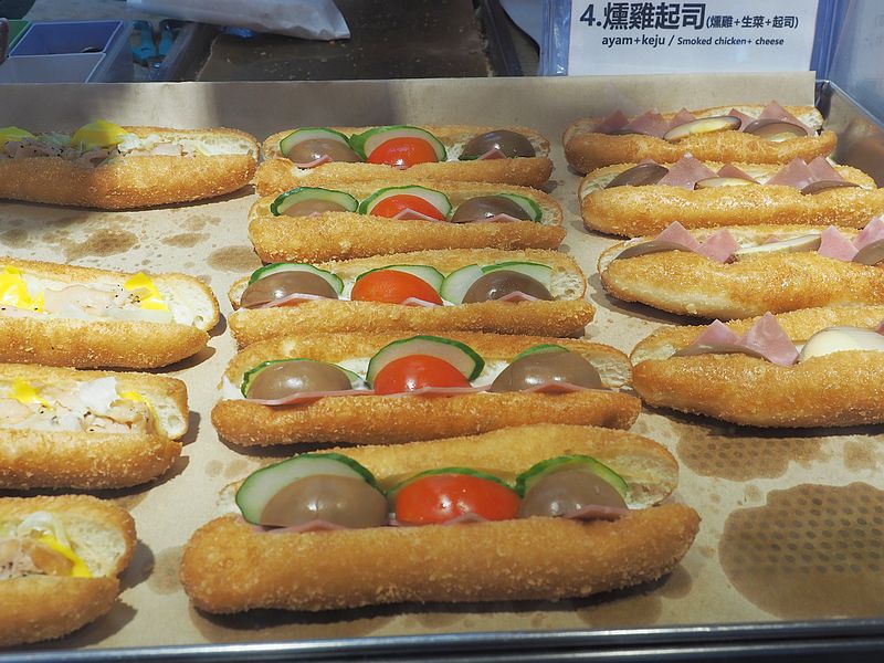 中壢美食,內壢美食,忠孝黃昏市場,豪CHILL營養三明治,酸菜包,芋頭包,中壢下午茶,