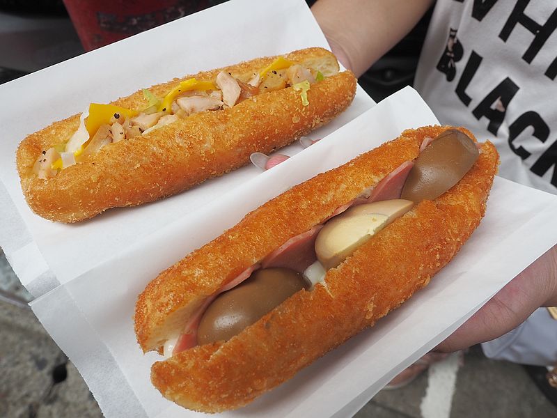 中壢美食,內壢美食,忠孝黃昏市場,豪CHILL營養三明治,酸菜包,芋頭包,中壢下午茶,