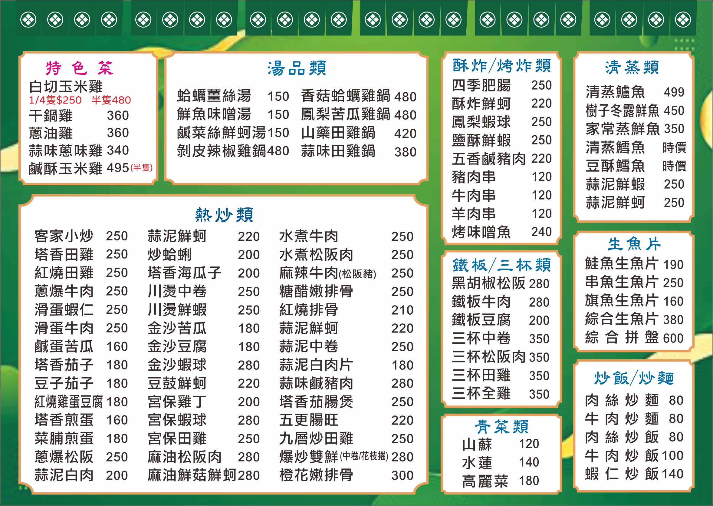 中壢台菜,中壢火車站,中壢美食,優惠打9折,新開幕,熱炒,特色菜,虎掌,裕民街
