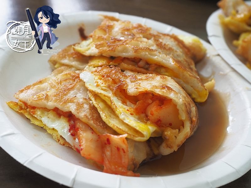 桃園龍潭李記手粉漿蛋餅,粉漿蛋餅,桃園美食,古早味蛋餅,李記手工粉漿蛋餅,雙蛋蛋餅,韓式豬排蛋餅,招牌炒麵,桃園在地美食,2026桃園旅行